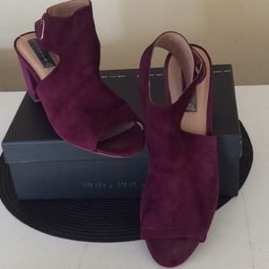 Steve Madden Plum Suede Shoes